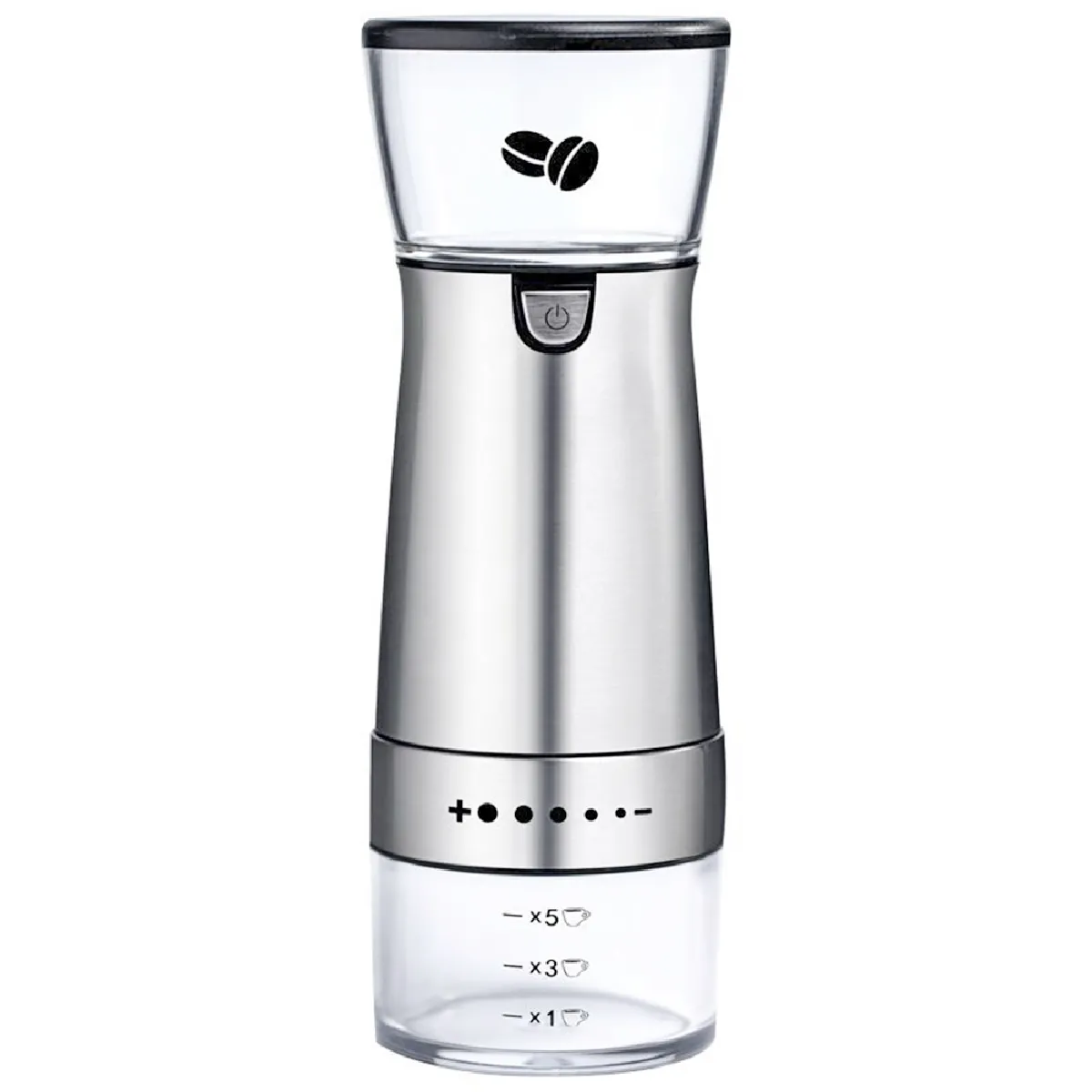 Universal Moulin à café électrique USB noir