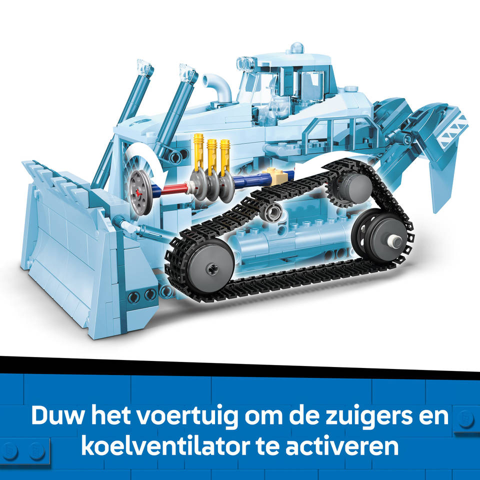 LEGO City gele bulldozer 60466