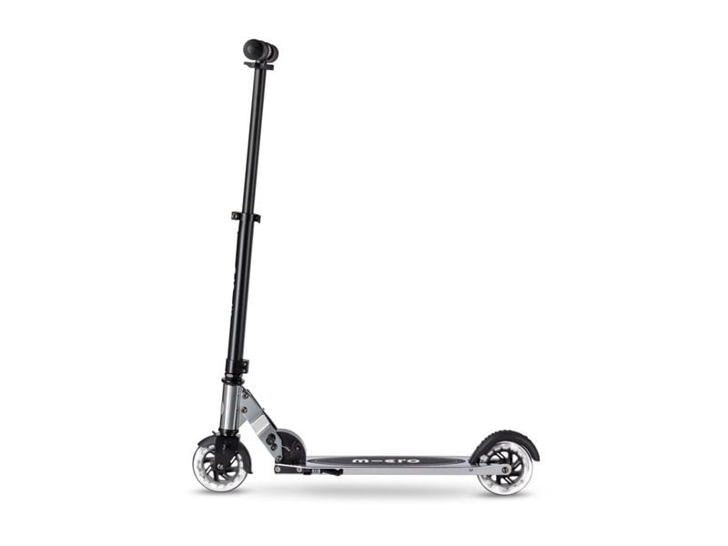 Micro Mobility Scooter Micro Sprite LED Silverchrome Klappbarer Scooter