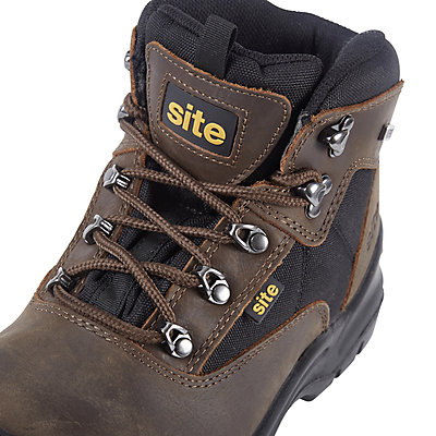 Chaussures de sécurité hautes Onyx imperméables marron Site taille 44