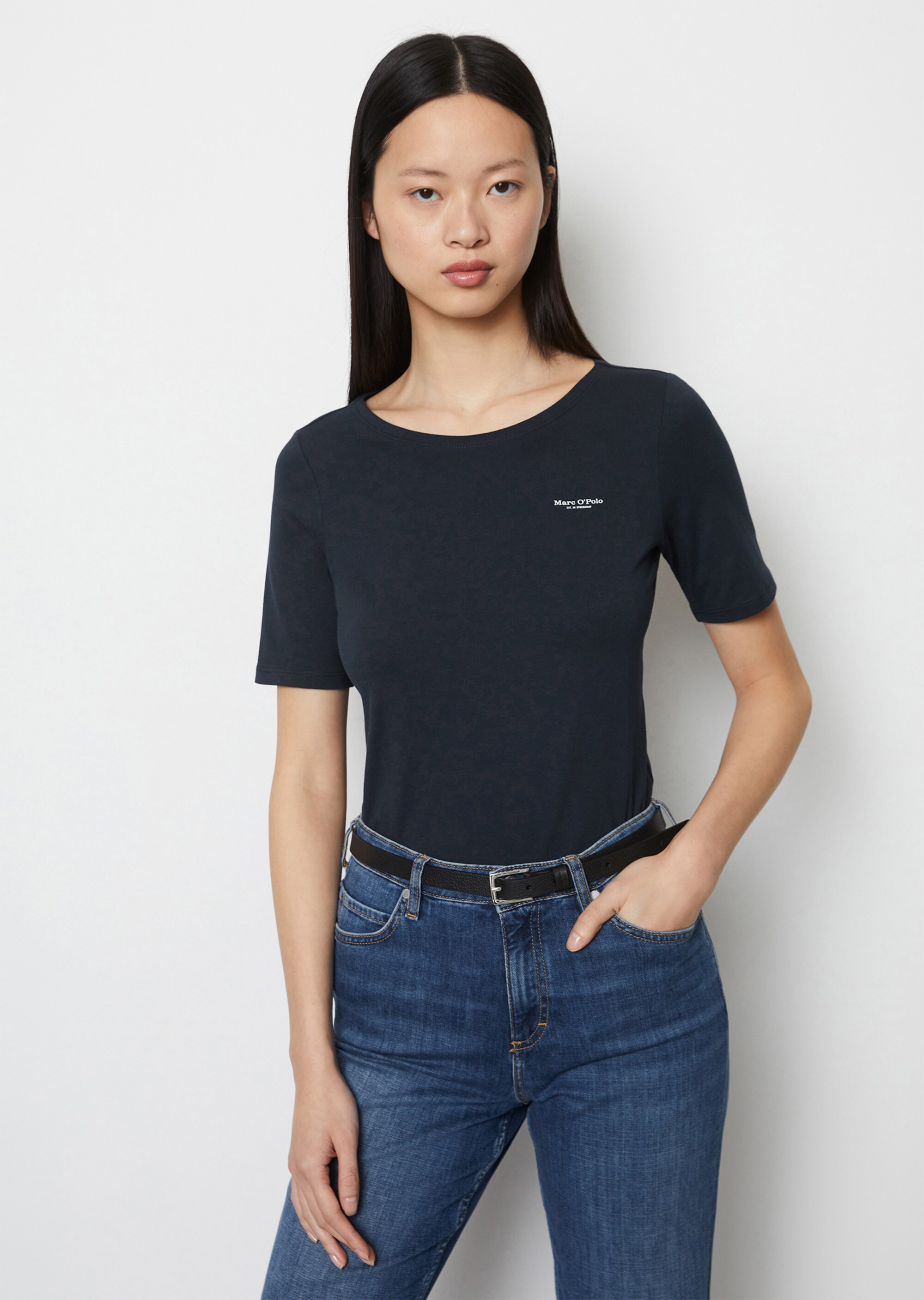 Basic-T-Shirt regular aus reinem Organic Cotton