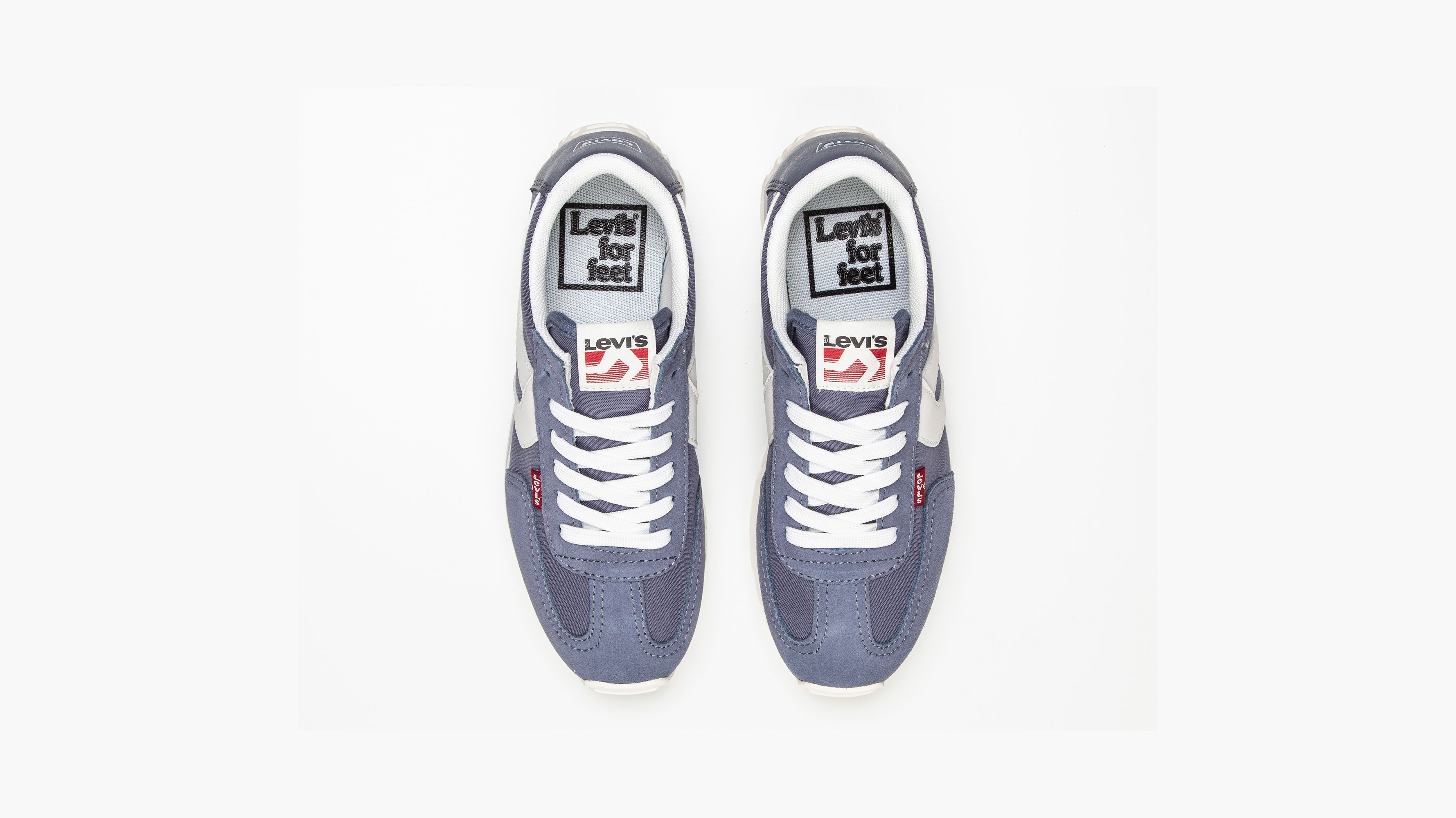 Levi's® Femme baskets Stryder Red Tab - Light Blue - Bleu