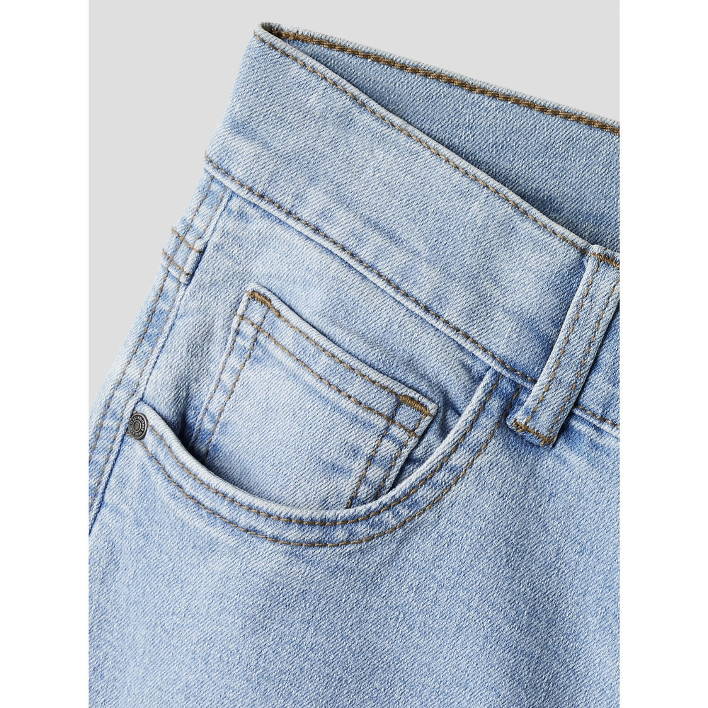 Køb Name It Light Blue Denim Nkfrose Wide Jeans 1061-Dt Tb