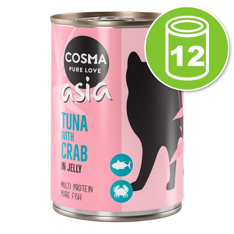 Cosma Thai/Asia en gelée 12 x 400 g