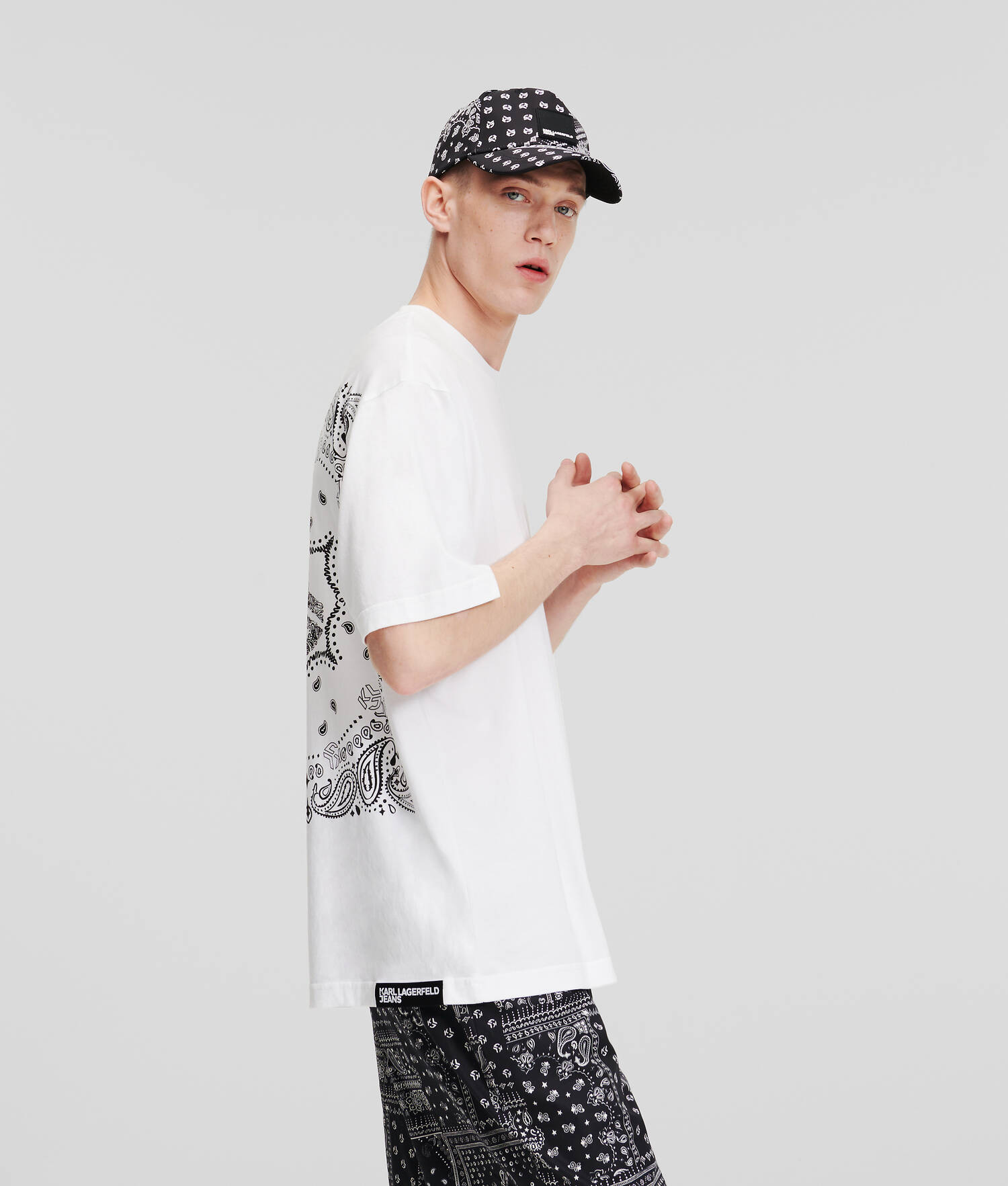 T-SHIRT KLJ IMPRIMÉ BANDANA
