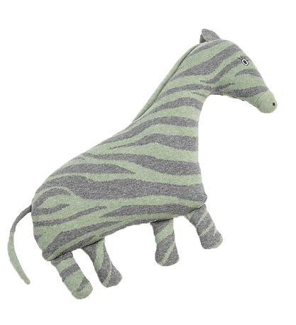 Smallstuff Kuscheltier - 40 cm - Zebra - Grau/Grün