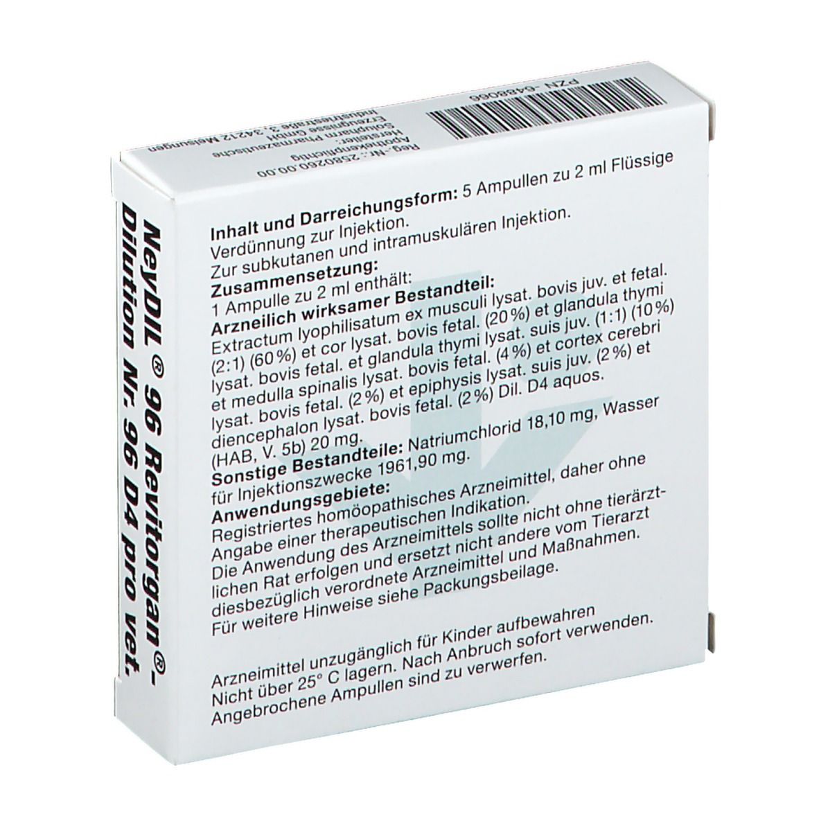 NeyDil® 96 Revitorgan® Dilution