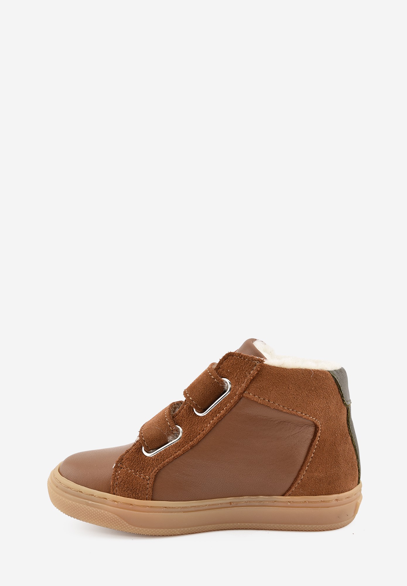 Laax logo Wollfutter Kleinkinder Cognac Kaki