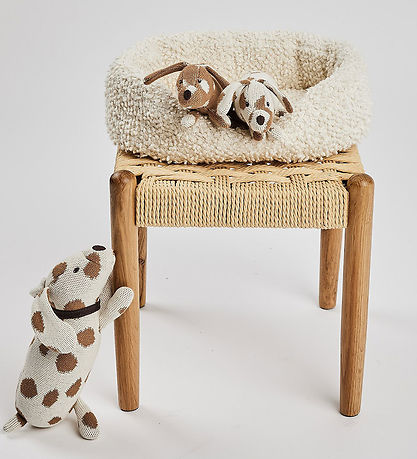 Smallstuff Kuscheltiere Mit Hundekorb - Nature