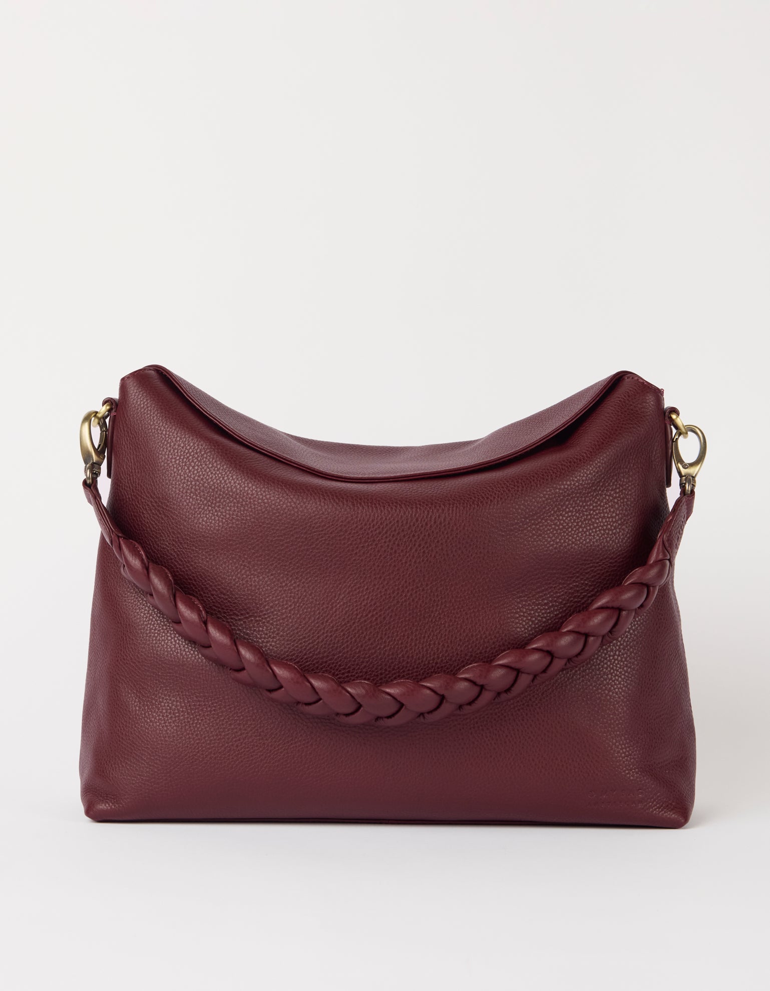 Sienna - Dark Cherry Soft Grain Leather