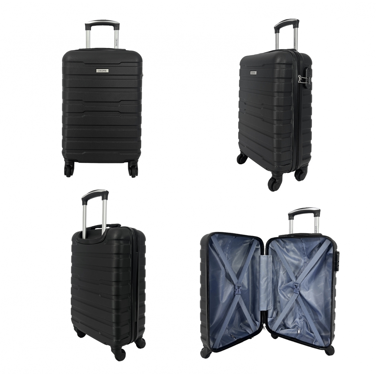 Degré Valise cabine passe-partout rigide Degré ABS 55cm