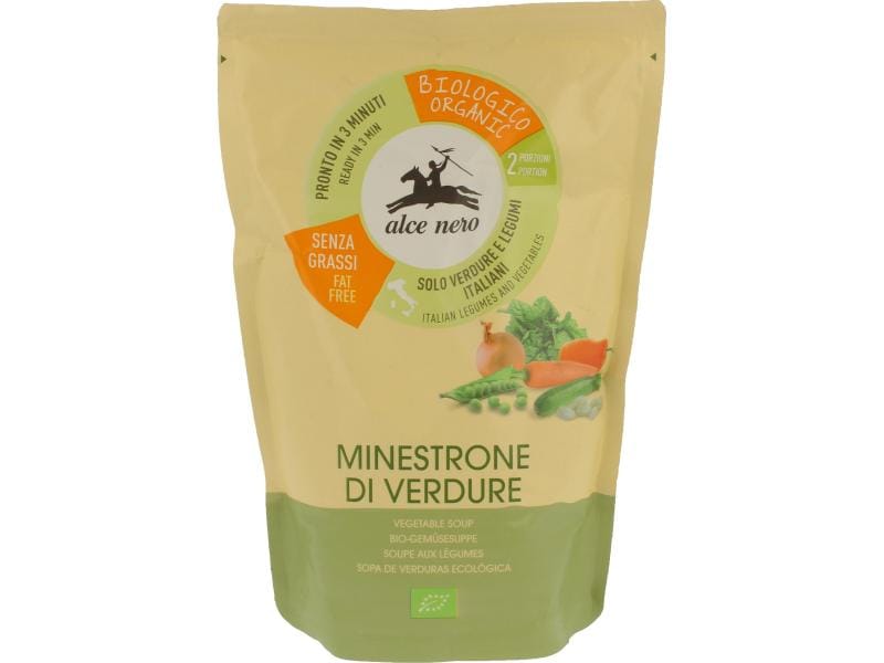 Alce Nero Bio Suppe Gemüse 500 ml Fertigsuppe in Bioqualität