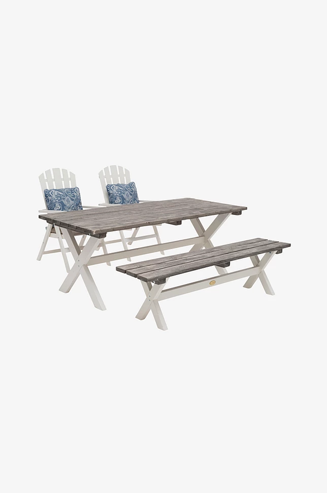 SHABBY CHIC benk 40x180 cm