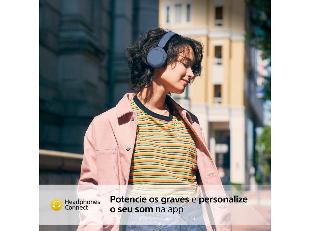 AUSCULTADORES SEM FIO SONY WHCH520L AZUL