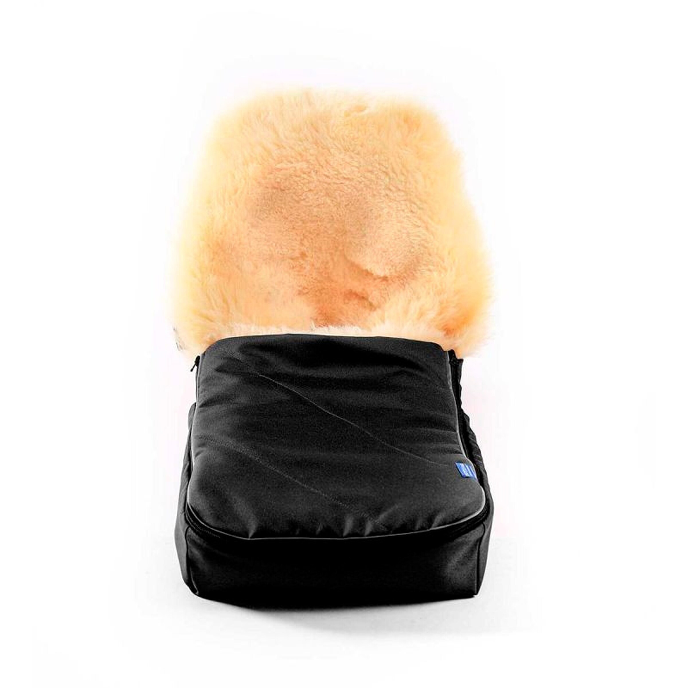 Hofbrucker Babyschale Lammfell-Fußsack Maxi Schwarz