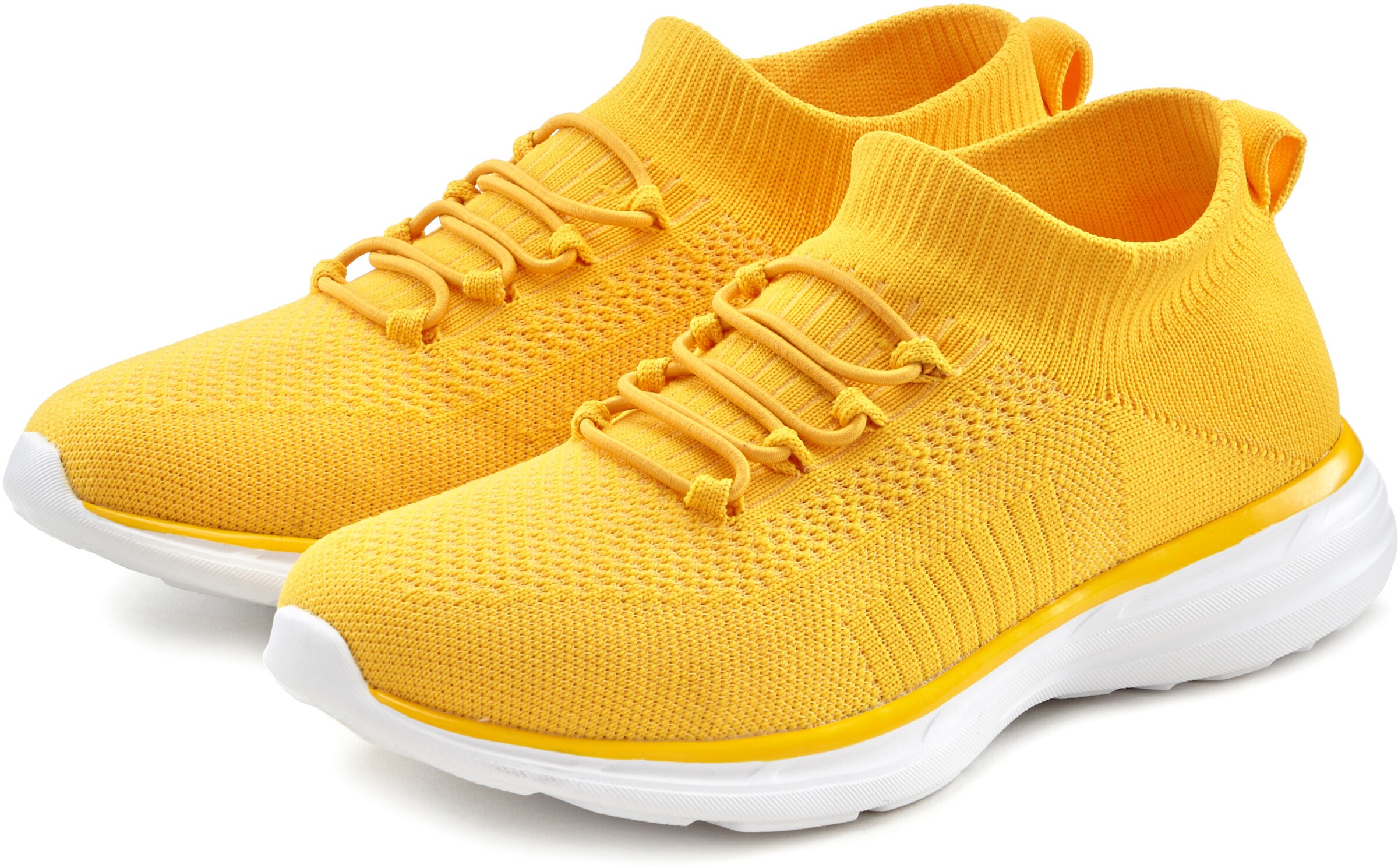 LASCANA Sneaker in gelb