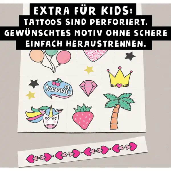 Temporäre Tattoos SET 01