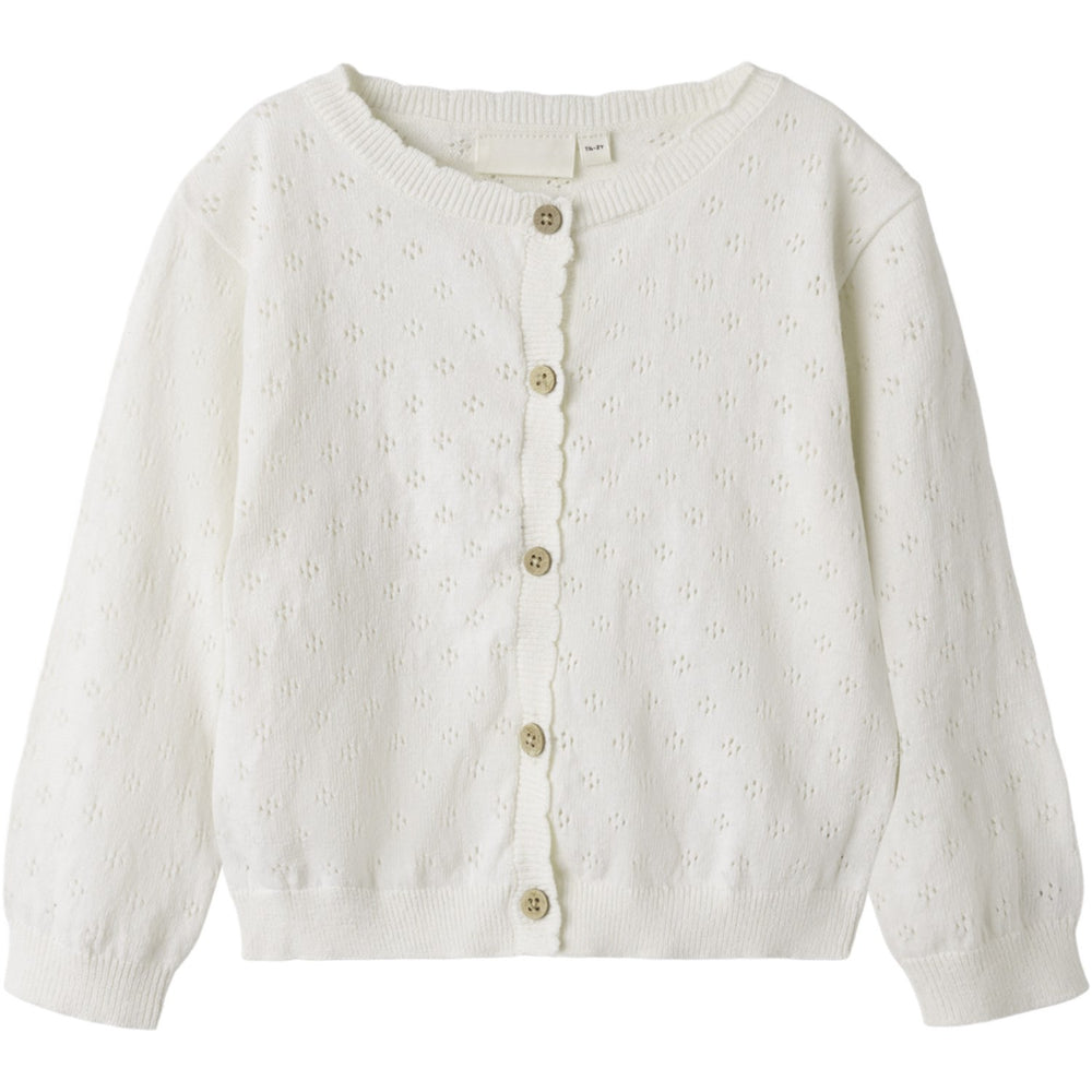Køb Lil'Atelier Coconut Milk Gliva Ivo Strik Cardigan
