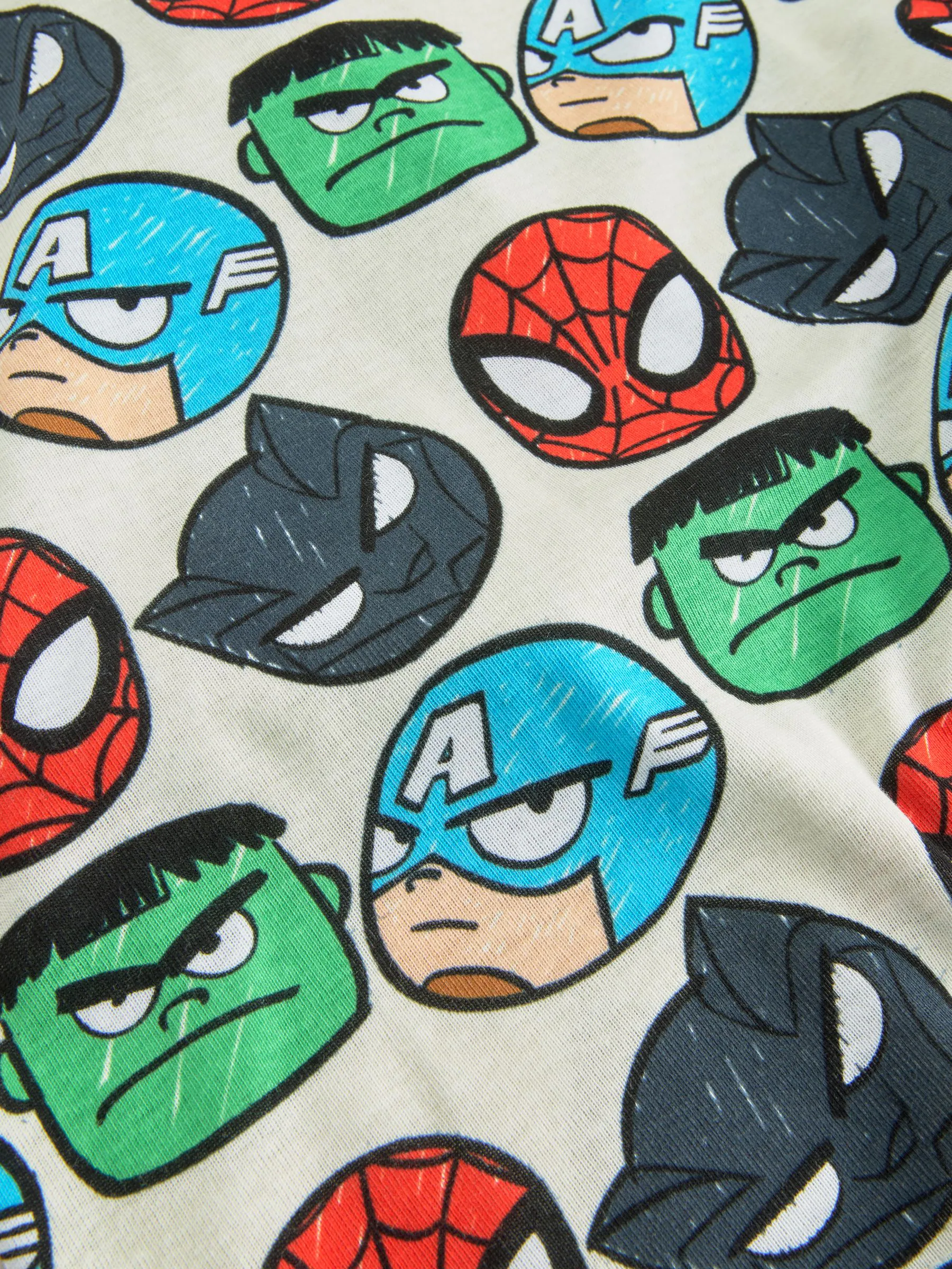 Multi - Marvel 100% katoenen vests 3 pack (1,5-12jaar)