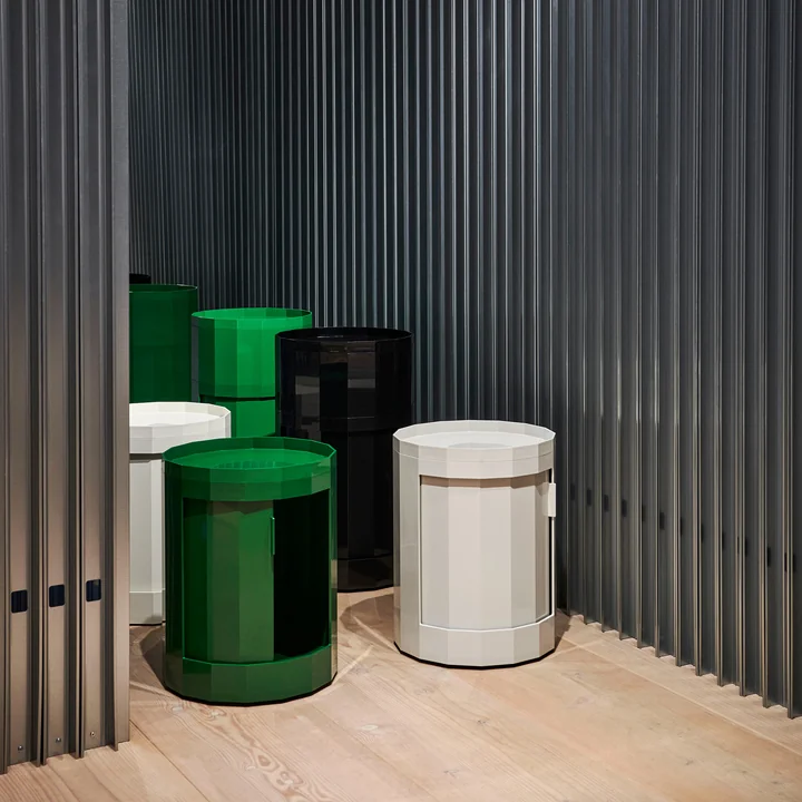 HAY - Facet Container, hoch, misty grey