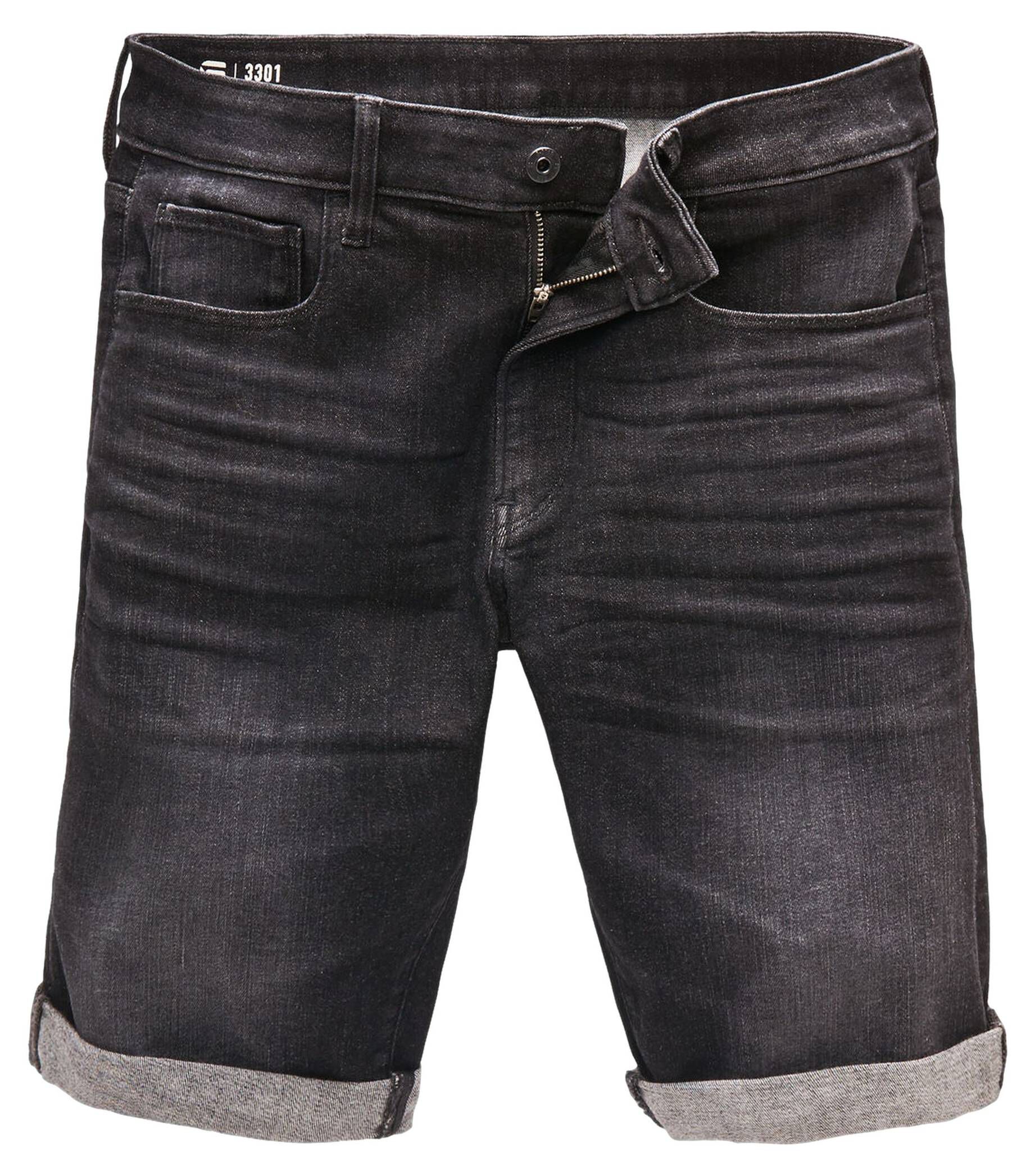G-Star RAW| Herren Jeansshorts Slim Fit