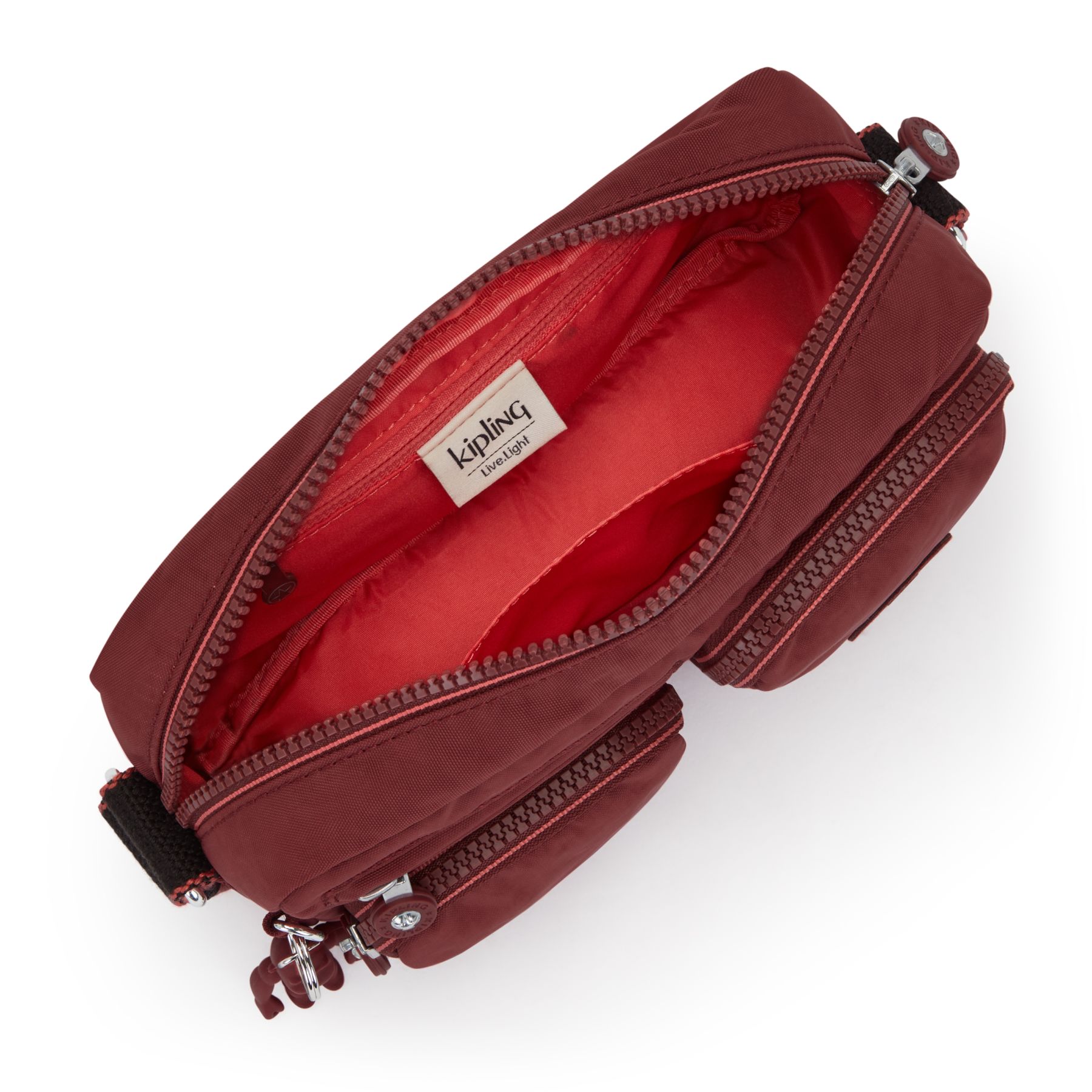 ALBENA Petit Sac Bandoulière à Poches - Flaring Rust