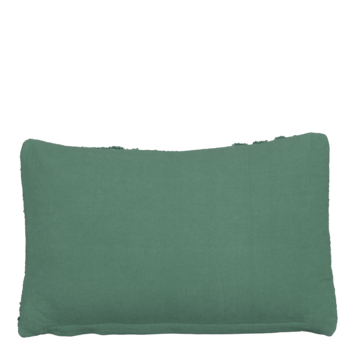Sierkussen tufted groen - l55xb35xh10cm