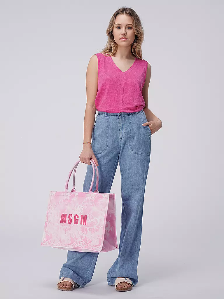 MSGM Tasche - Tote Bag DONNA pink