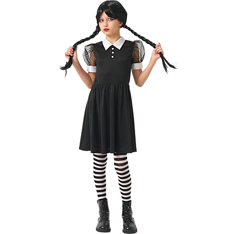 Halloween gotisk kjole kostume str. 164