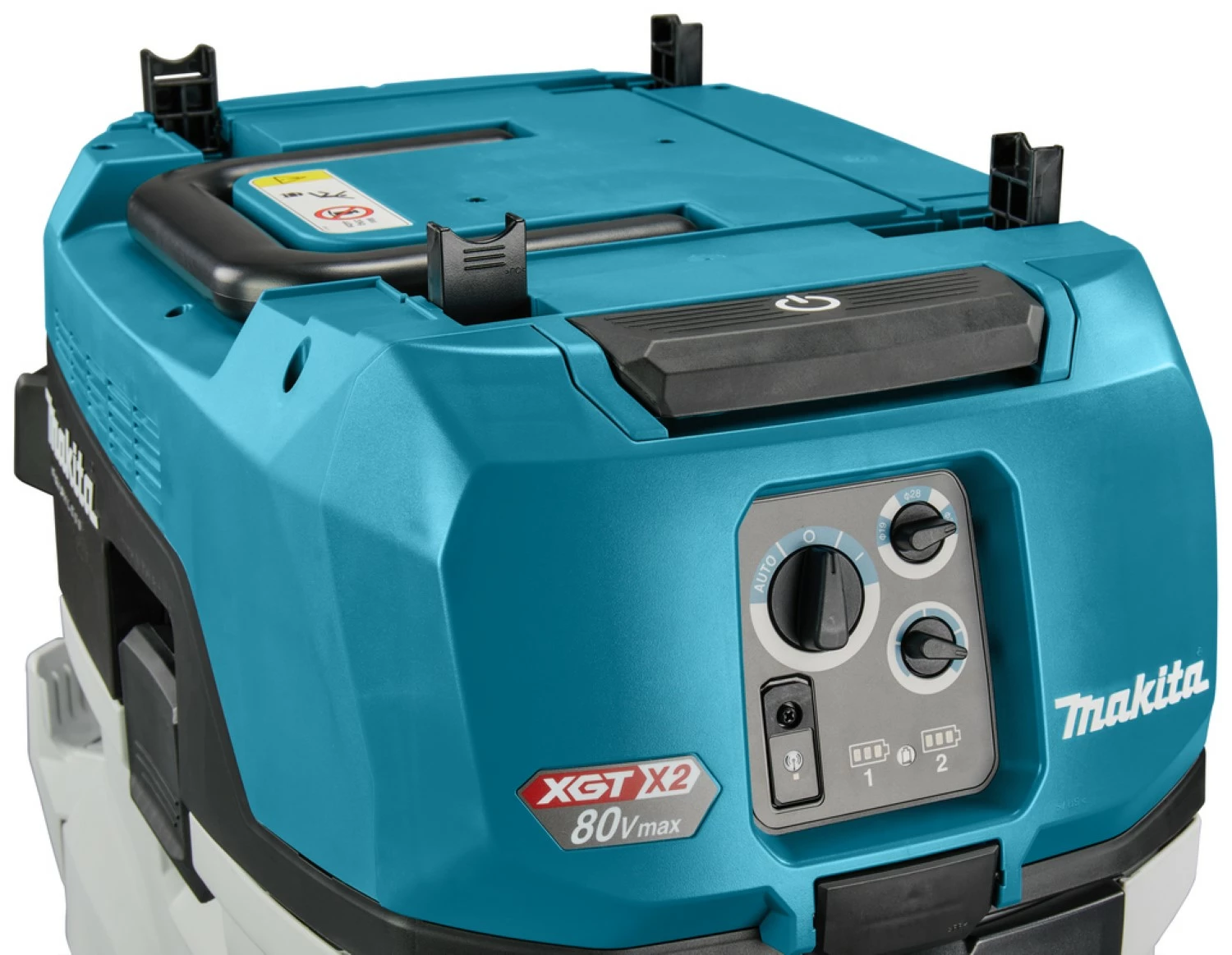 Makita VC006GML22 XGT 2x40V Max Li-Ion accu Stofzuiger set (2x 8,0 Ah accu) nat en droog - M