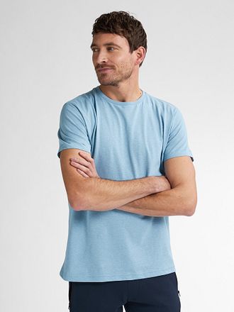Petrol T-Shirt Viewcrest Melange Lichtblauw M-1050-TSR666-5187 kopen