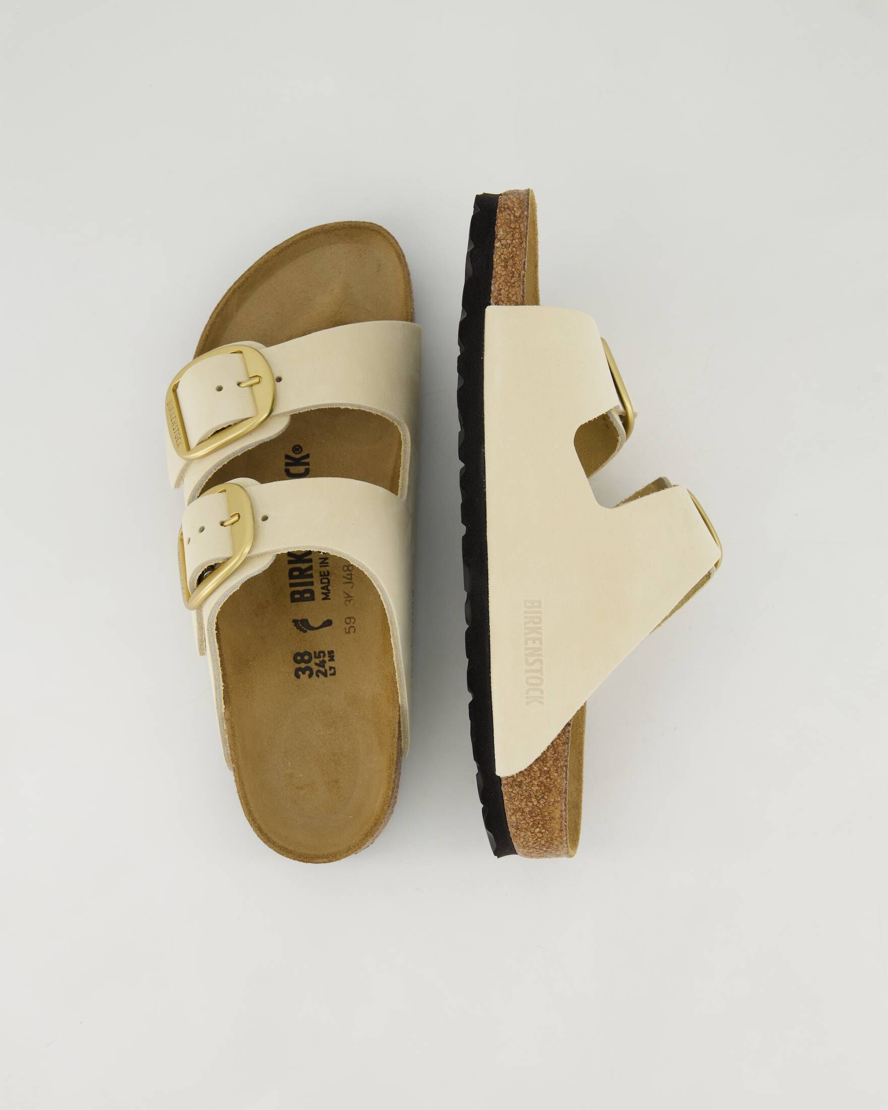 Birkenstock| Damen Pantoletten ARIZONA BIG BUCKLE aus Leder