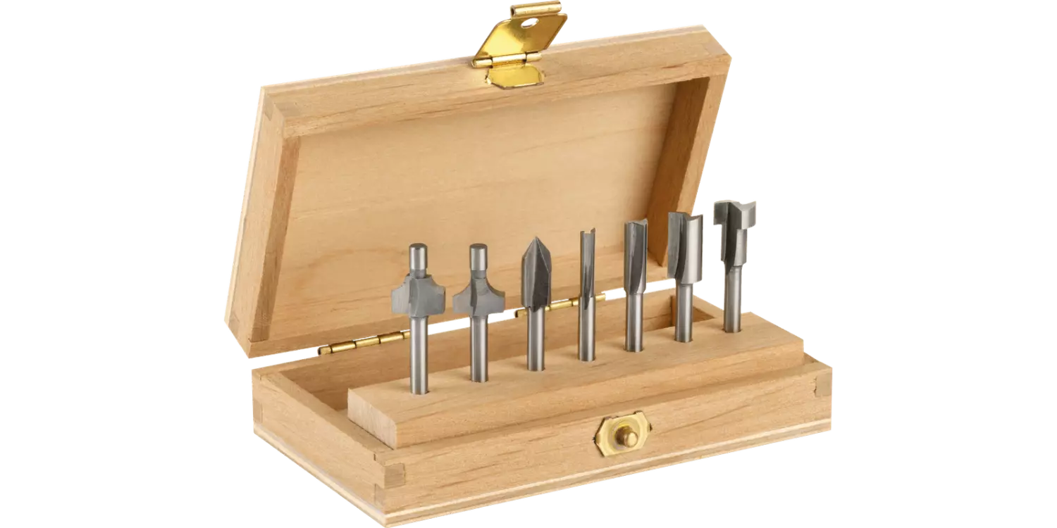 Dremel 660JA 7-Delige multifunctionele Frezenset in houten koffer