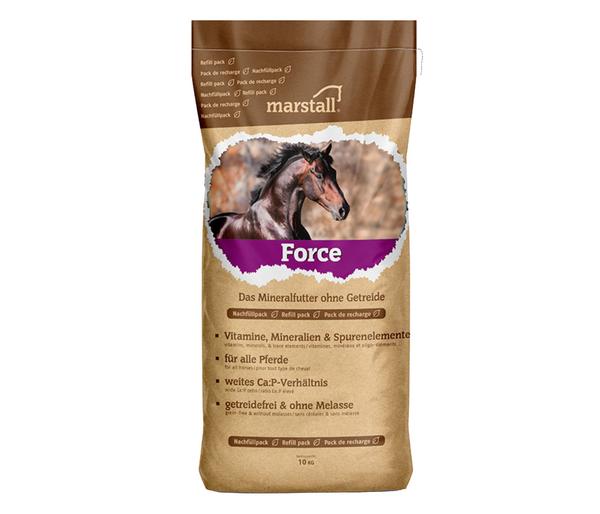 Marstall Pferdefutter Mineralfutter Force