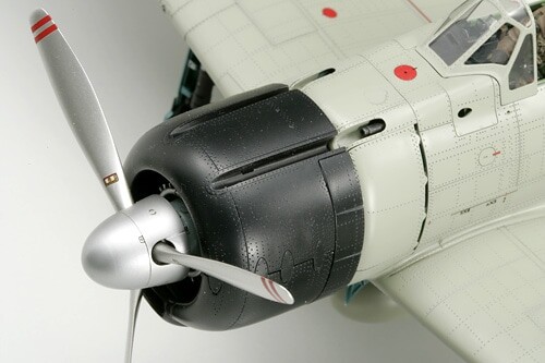 Tamiya - Mitsubishi A6M2B Zero Fighter Model 21 Zeke Byggesæt - 1:32 - 60317
