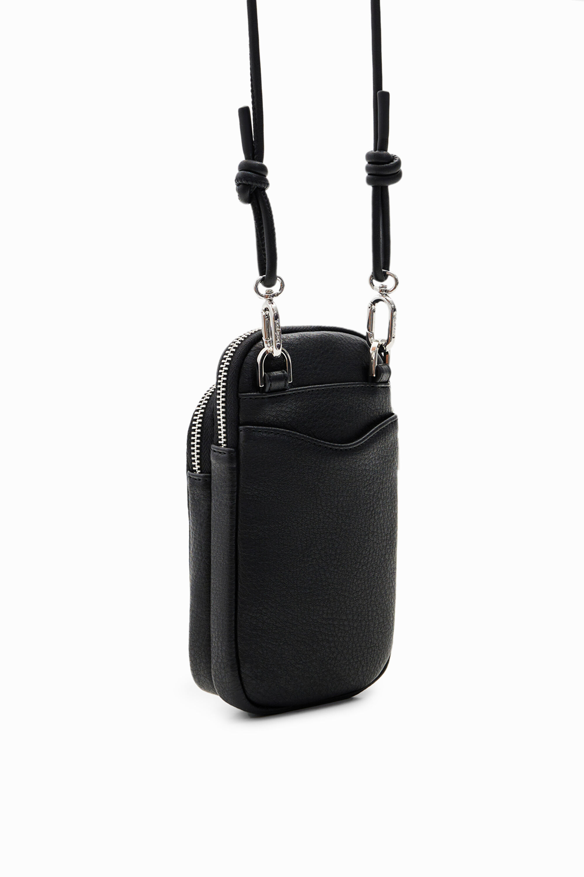 Étui de téléphone portable porte-monnaie effet cuir