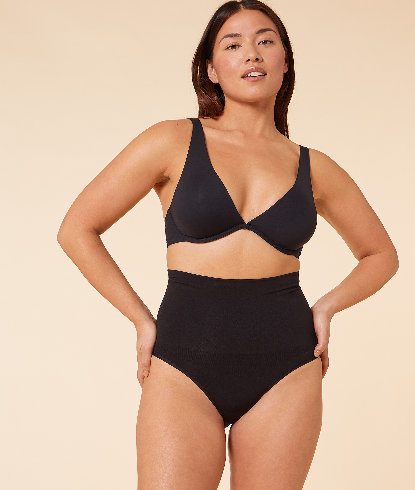 Culotte gainante taille haute - Maintien médium