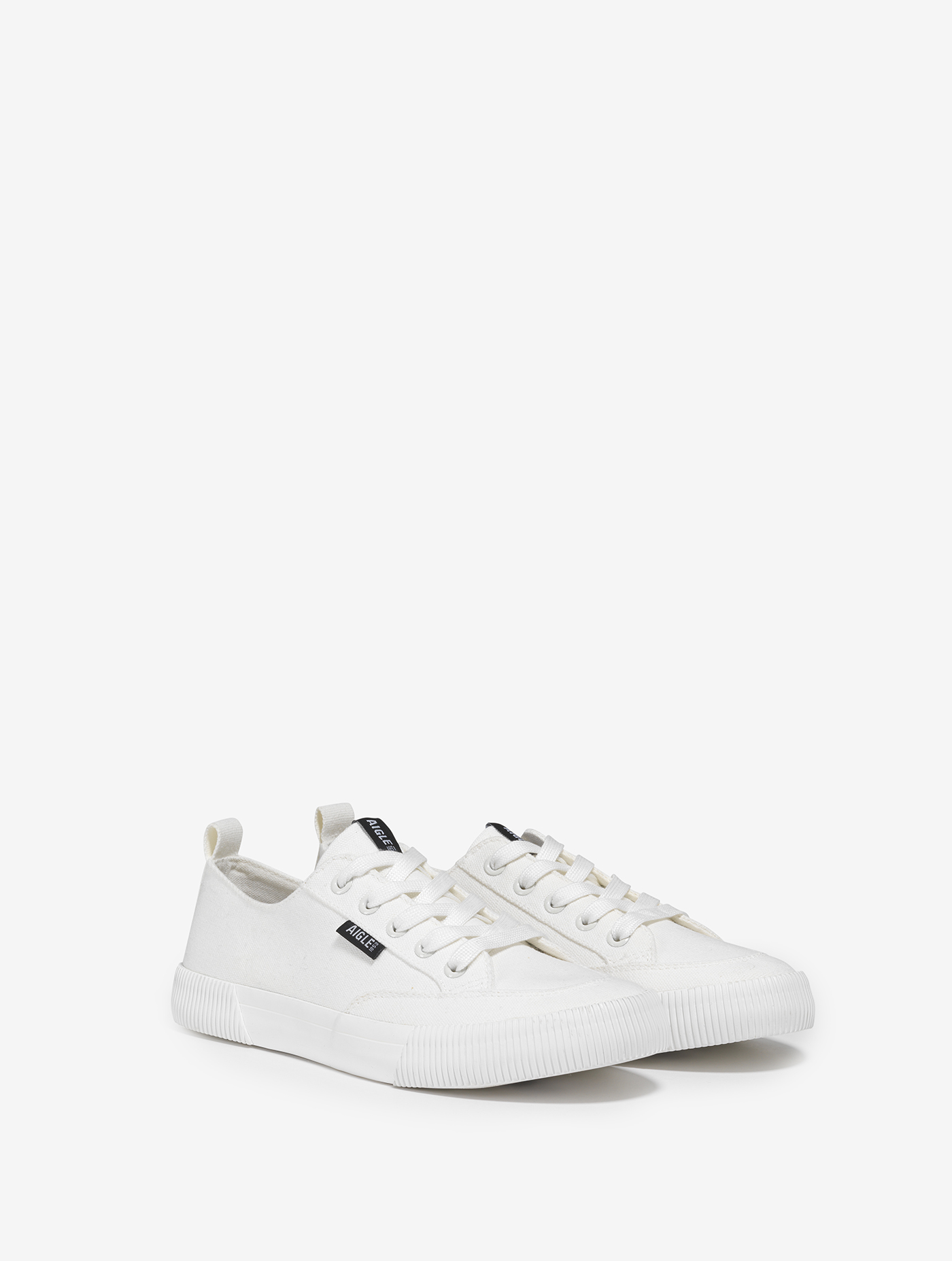 La sneaker en toile indémodable BLANC AIGLE