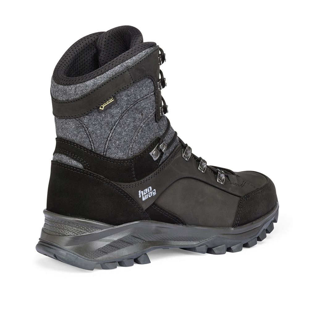 Hanwag BANKS WINTER GTX - Chaussures randonné Homme black/asphalt