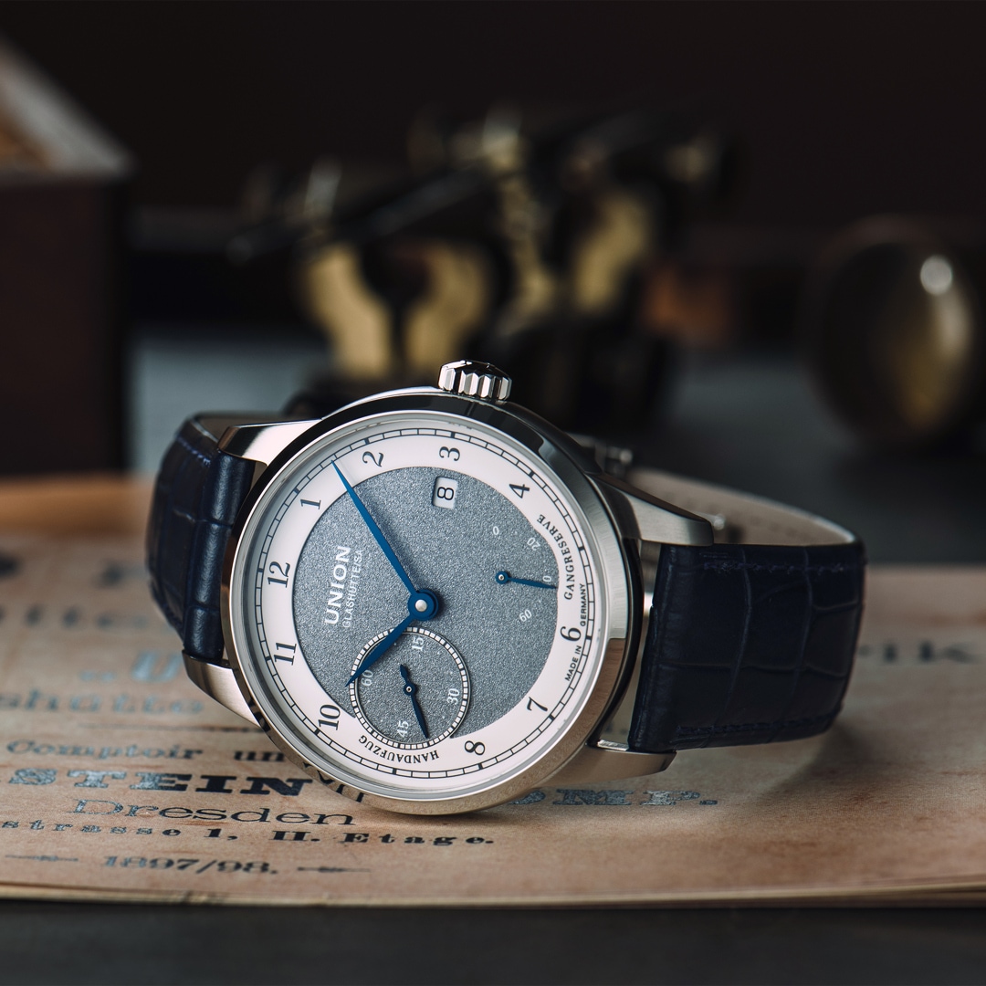 Union Glashütte 1893 Johannes Dürrstein Edition Gangreserve Handaufzug