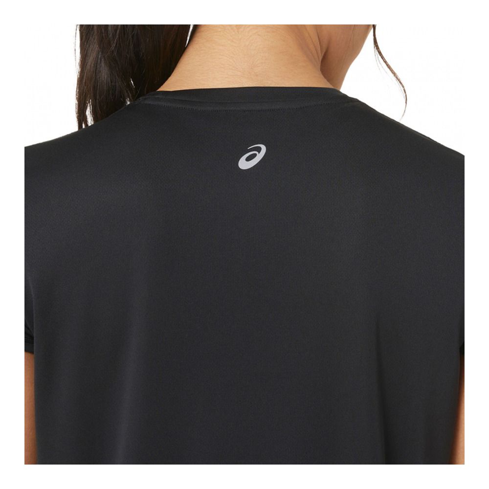 Asics FUJITRAIL LOGO - Tee-shirt Femme performance black