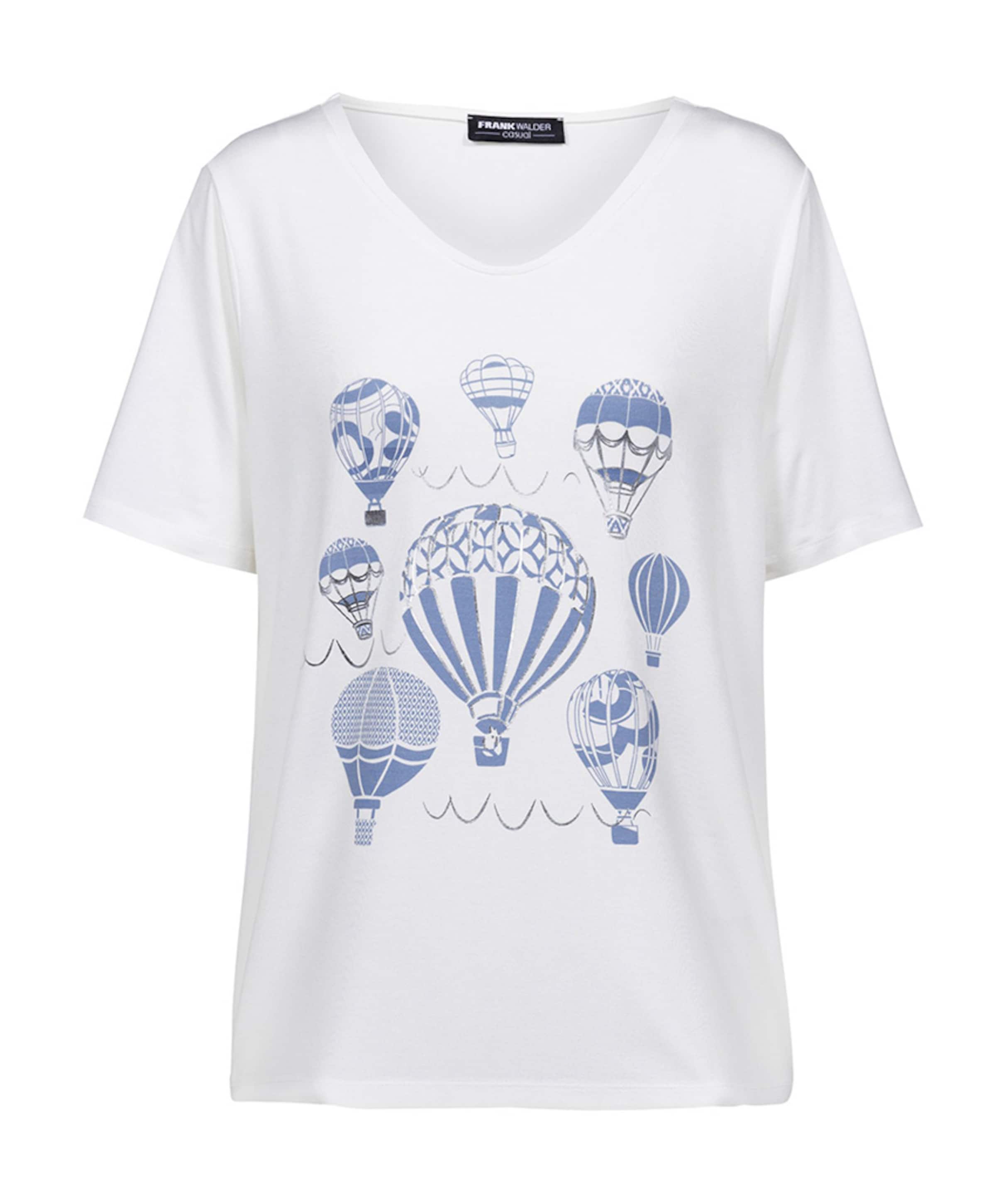 Frank Walder Dames T-shirt blauw