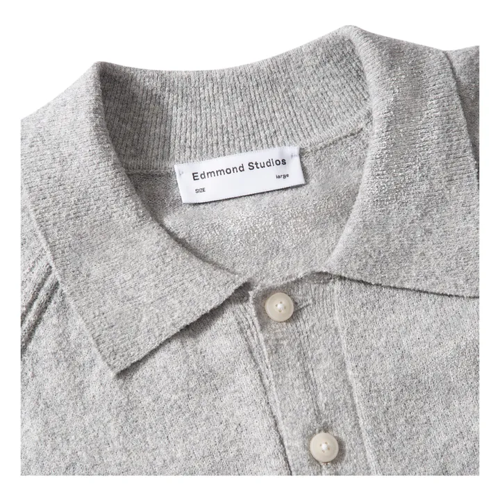 Edmmond Studios Polo Dandelion | Gris clair