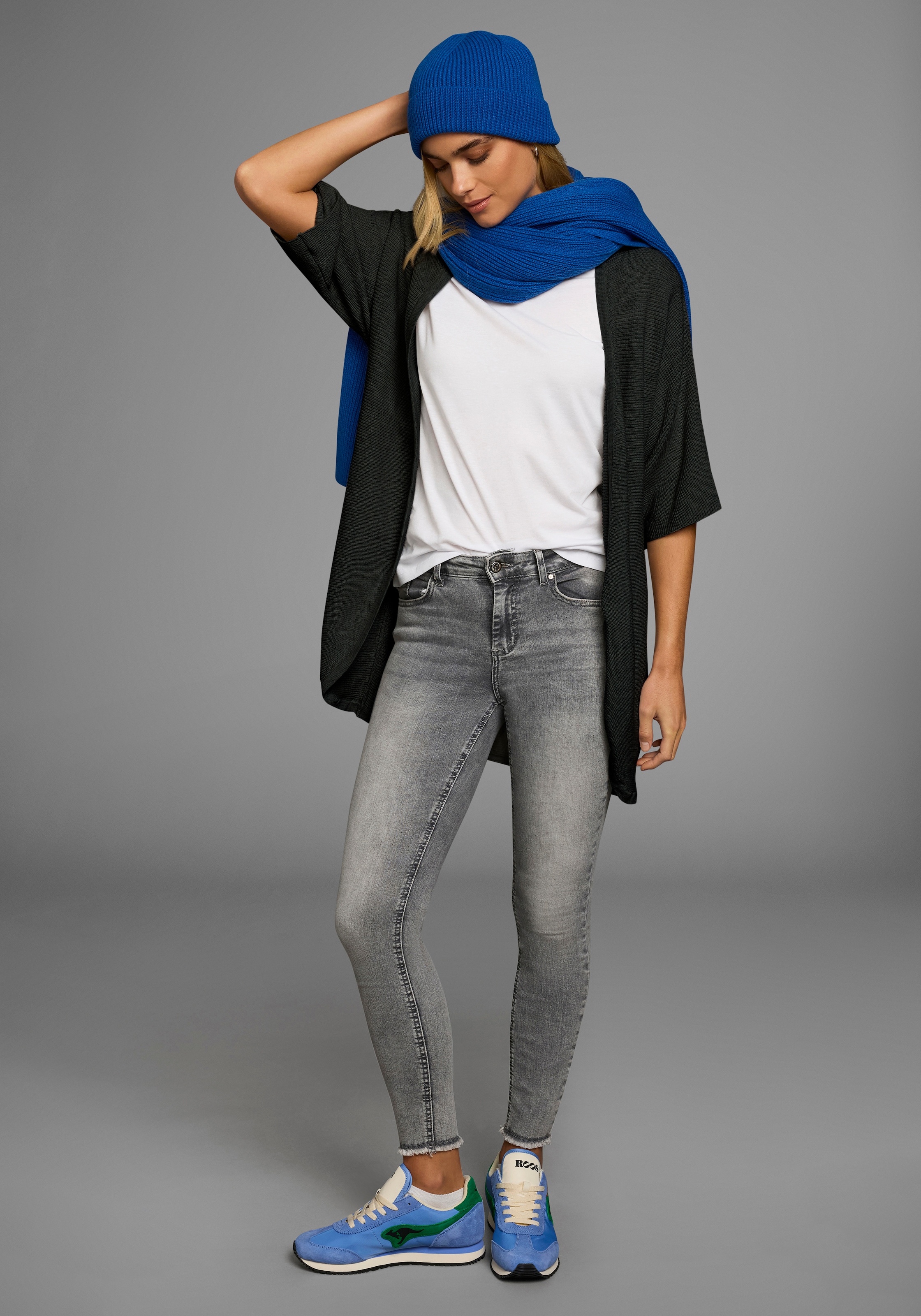 Flashlights Longstrickjacke Packung, 2er-Pack, 2 Stk. tlg. in offener Form und 3/4 Ärmeln - im Set