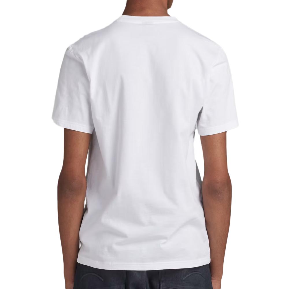 T-shirt Blanc Homme G-Star Raw Poem