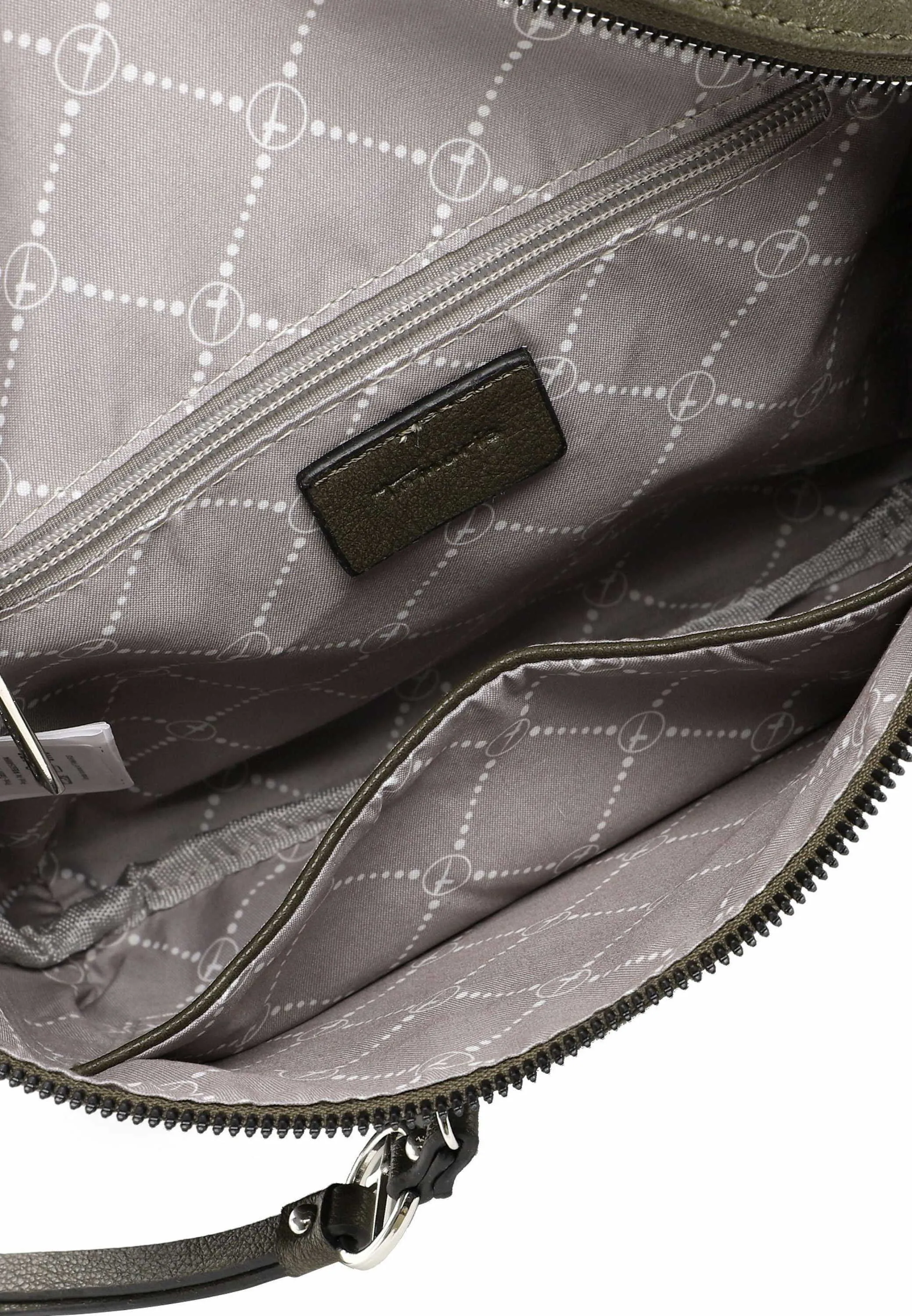 TAMARIS Gürteltasche / Bodybag Olive Lederimitat