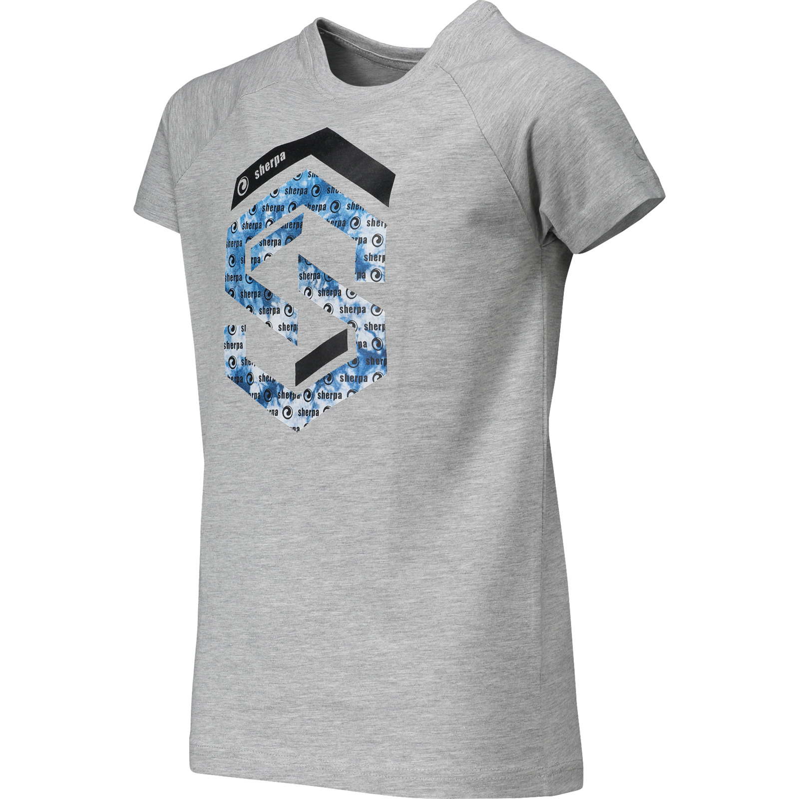 Sherpa Kinder-T-Shirt Rapti grau
