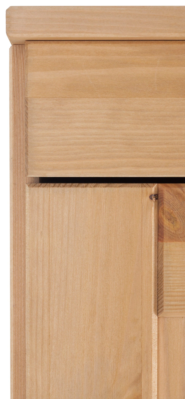 Home affaire Hängeschrank »Oslo« 100 cm breit, massiver Kiefer, 2 Türen, Metallgriffe, Landhaus-Optik