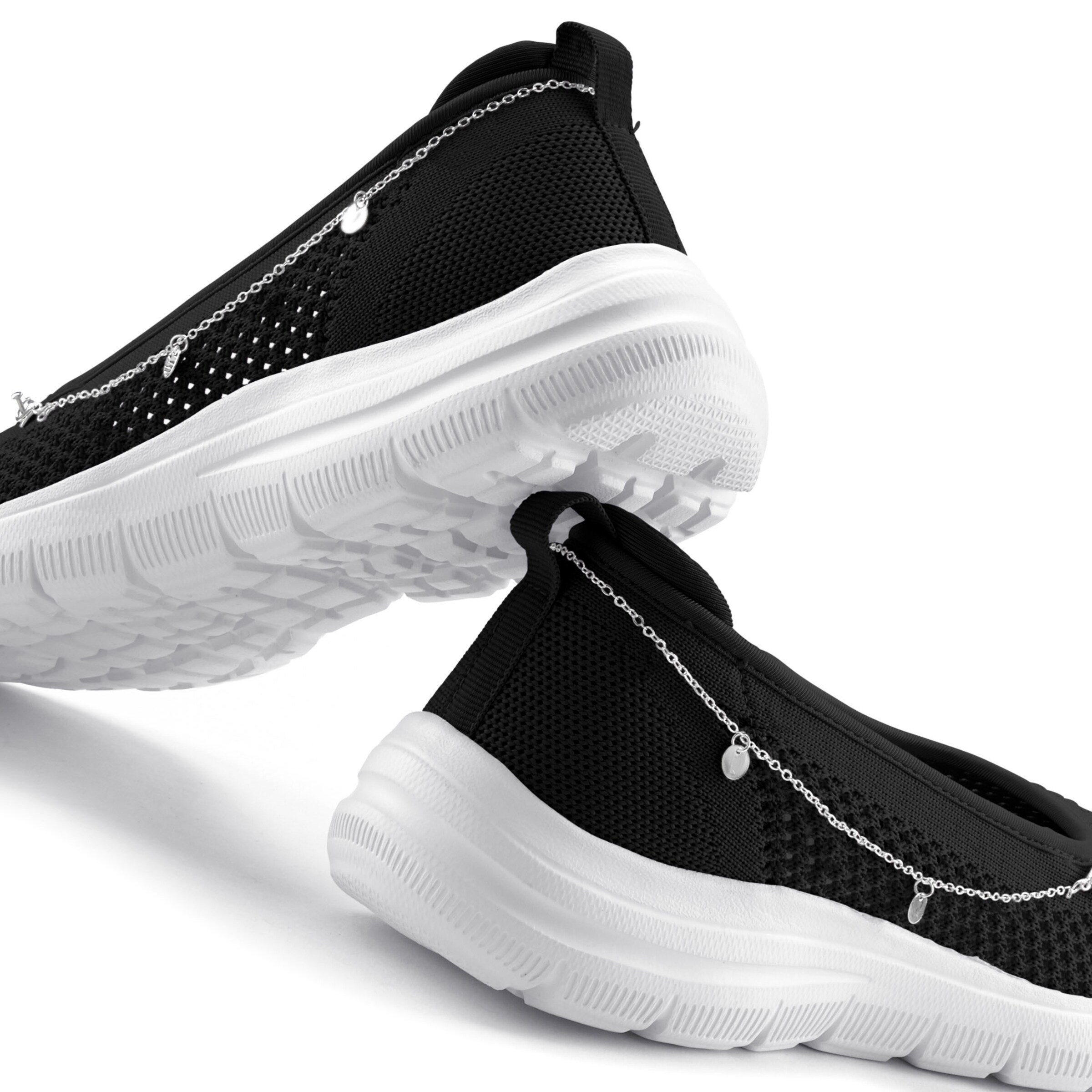 LASCANA Sneaker in schwarz
