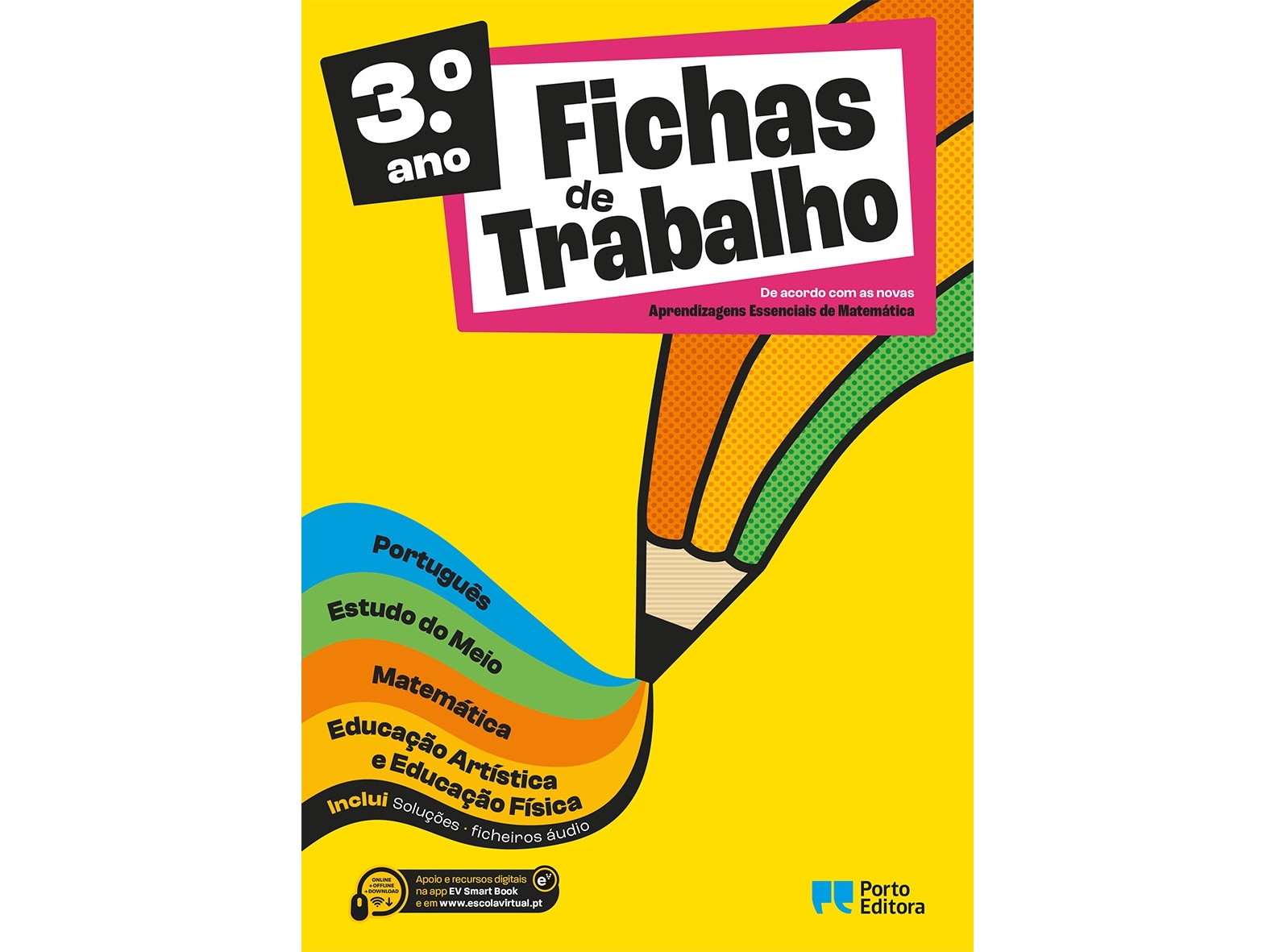 LIVRO FICHAS DE TRABALHO - 3.º ANO